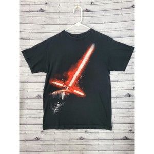 Disney Parks Star Wars Force Awakens Kylo Ren Lightsaber T-Shirt Mens Sz Medium